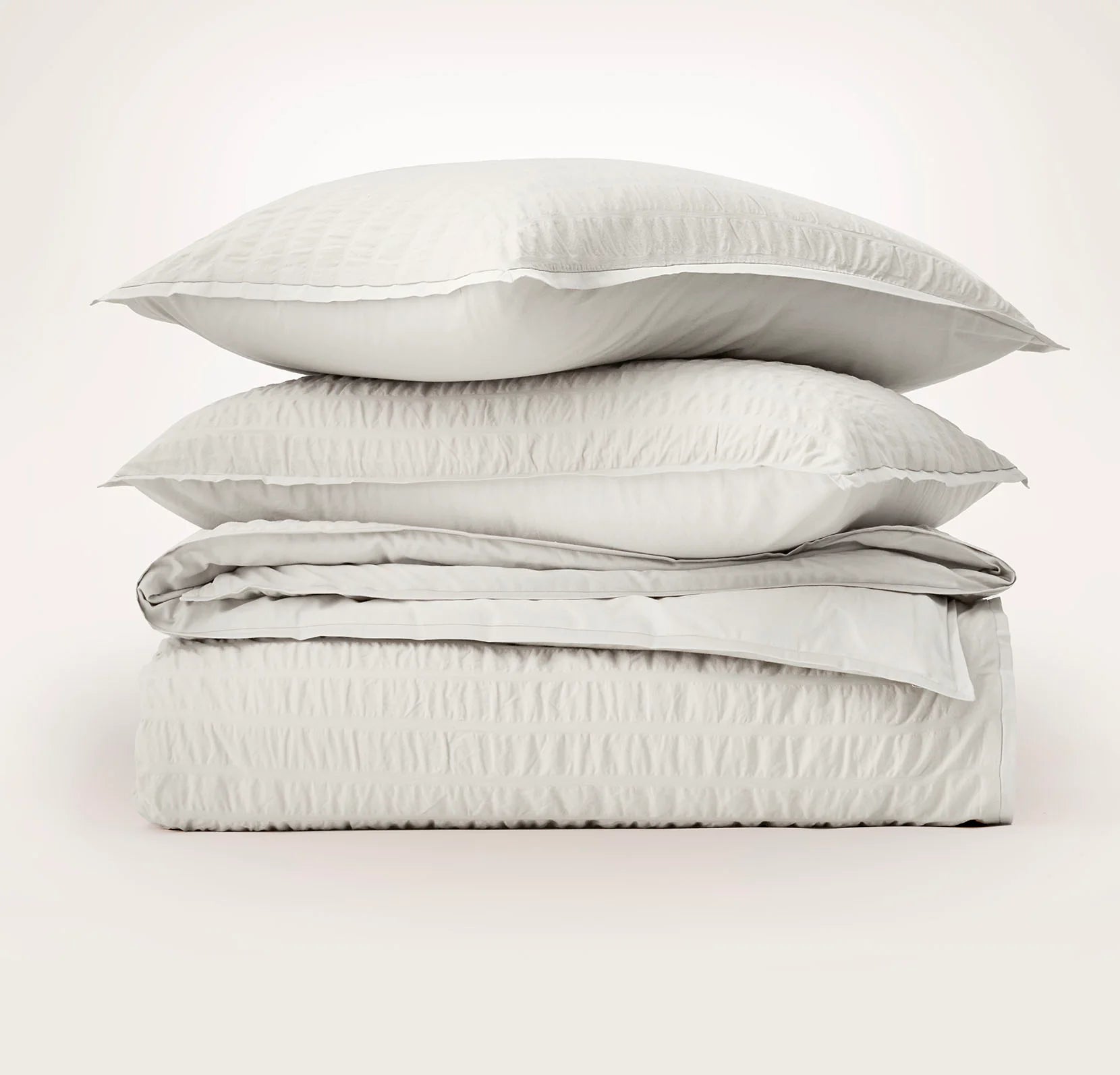 Relaxed Seersucker Duvet Set