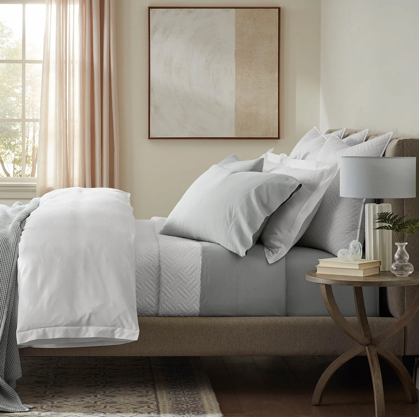 Percale Hemmed Sheet Set