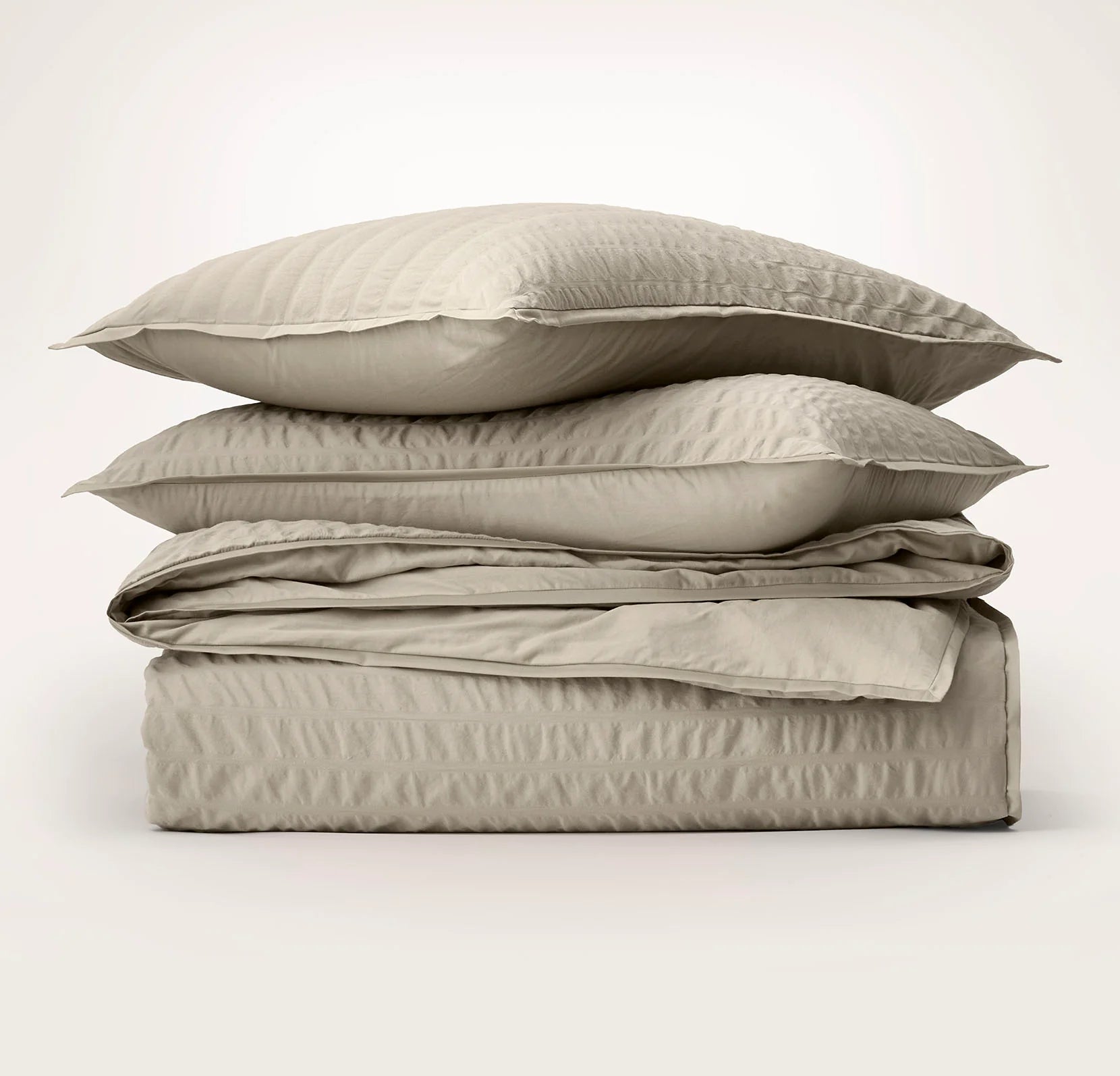 Relaxed Seersucker Duvet Set