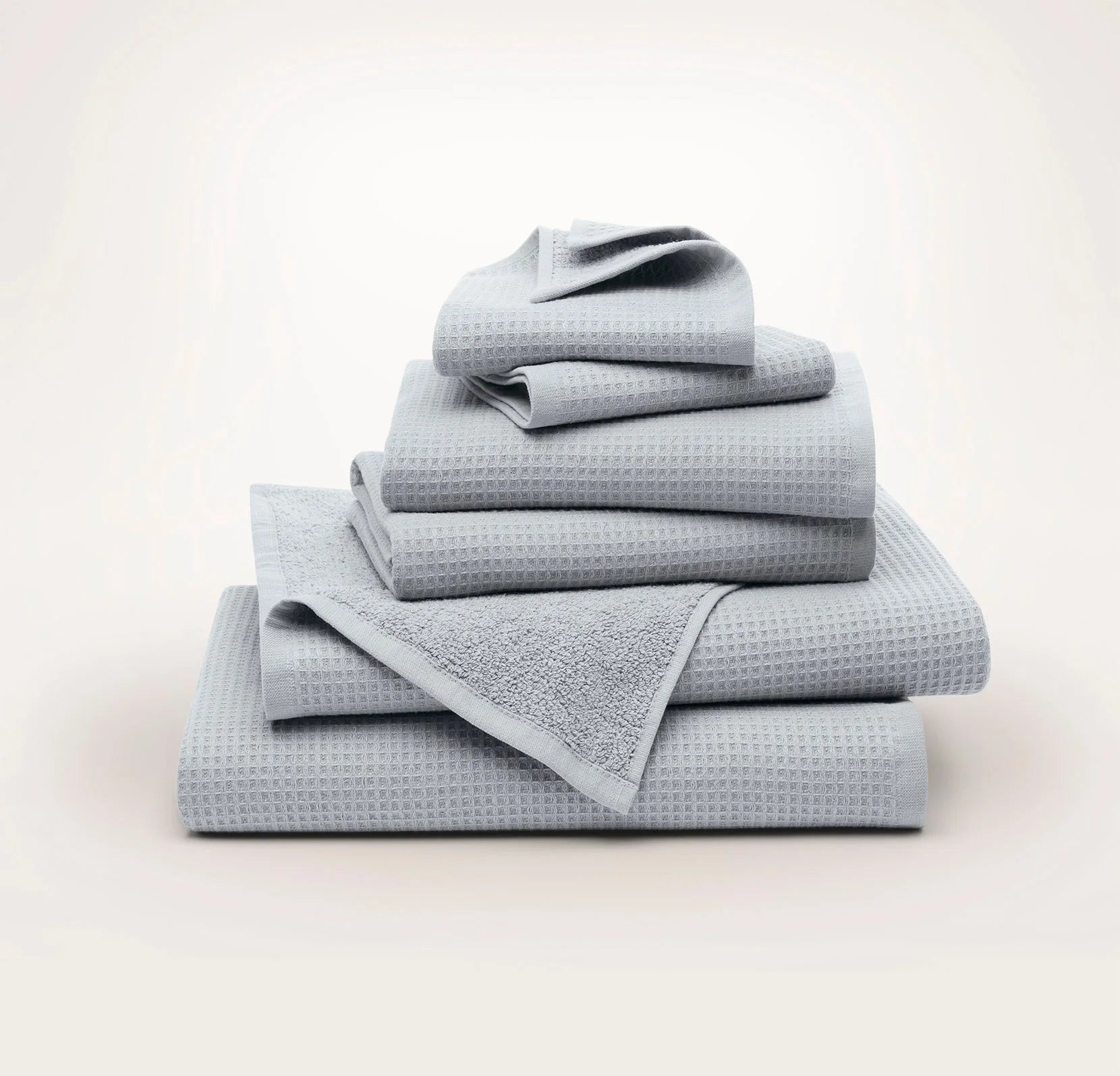 Waffle Terry Bath Sheet Set