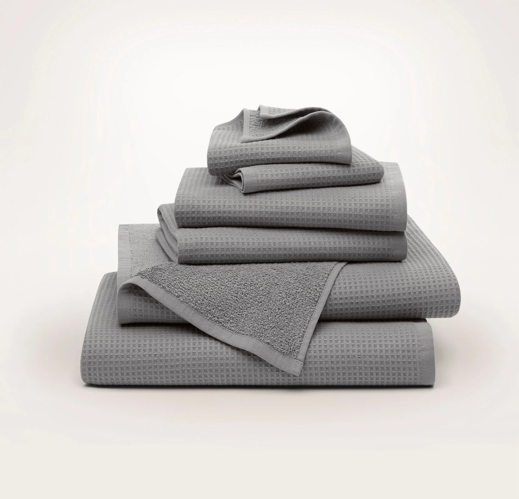 Waffle Terry Bath Sheet Set