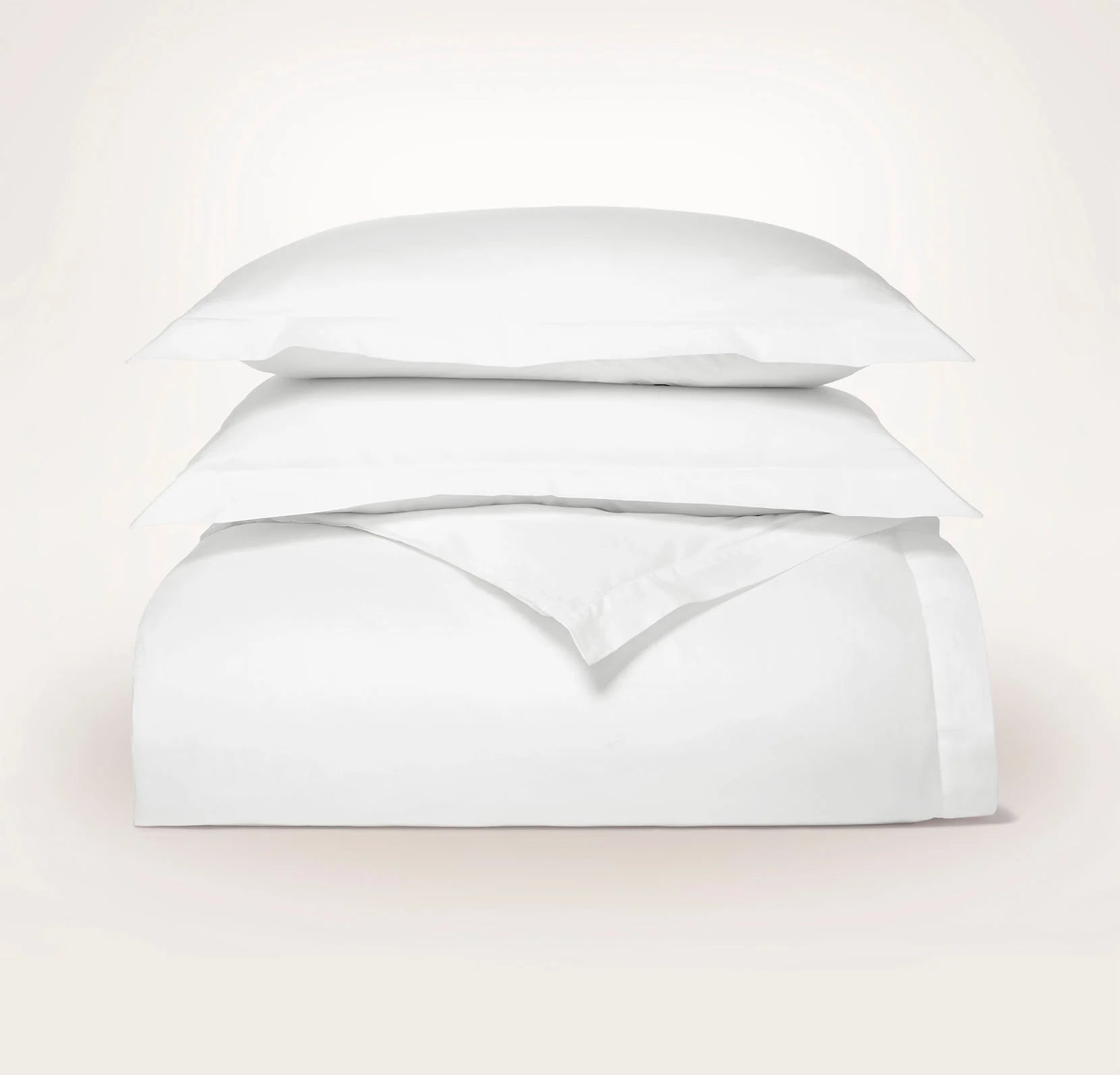 Percale Hemmed Duvet Set