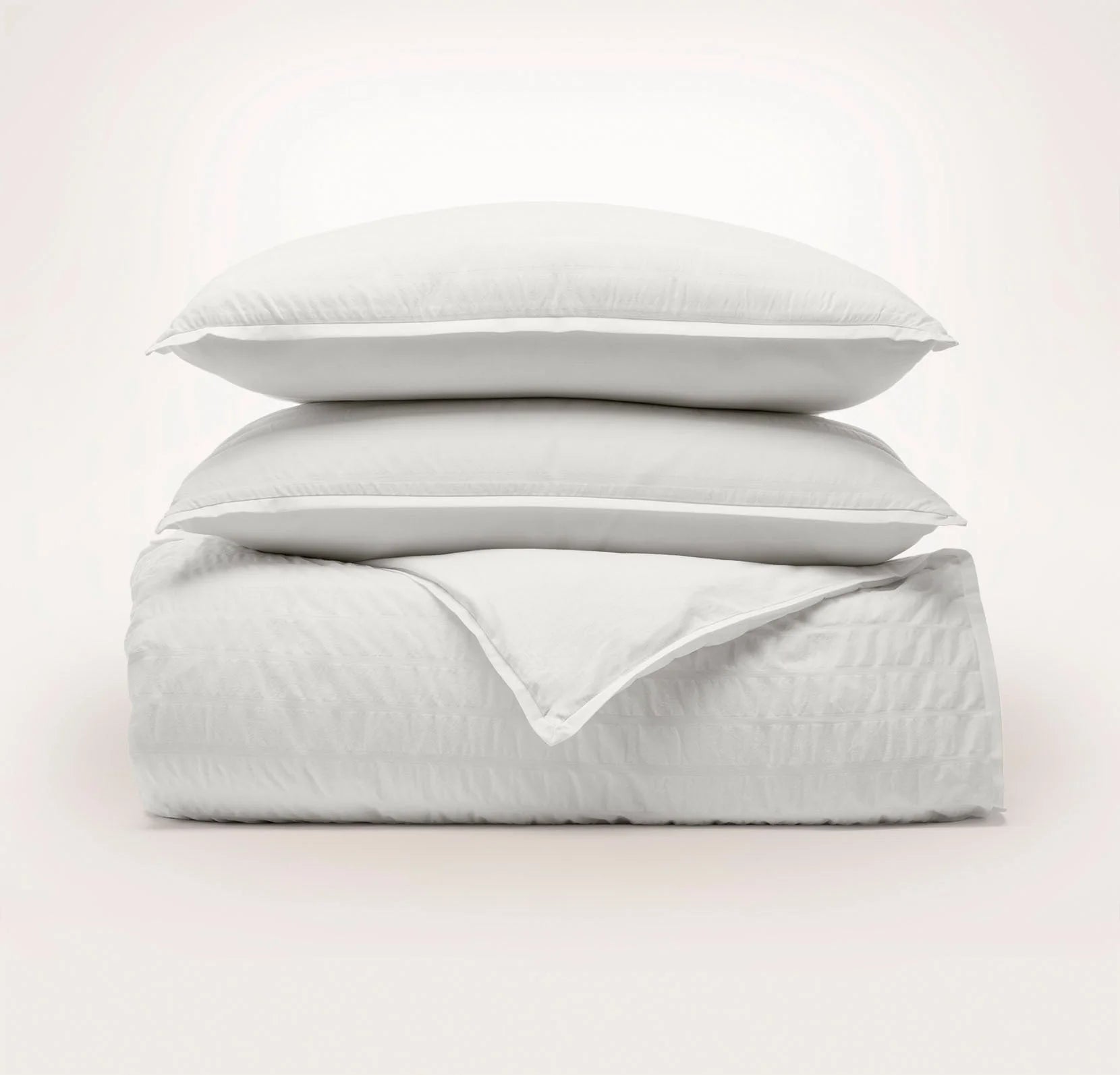 Relaxed Seersucker Duvet Set