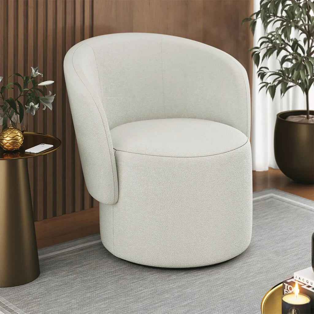 Organic Luxury Bouclé Armchair